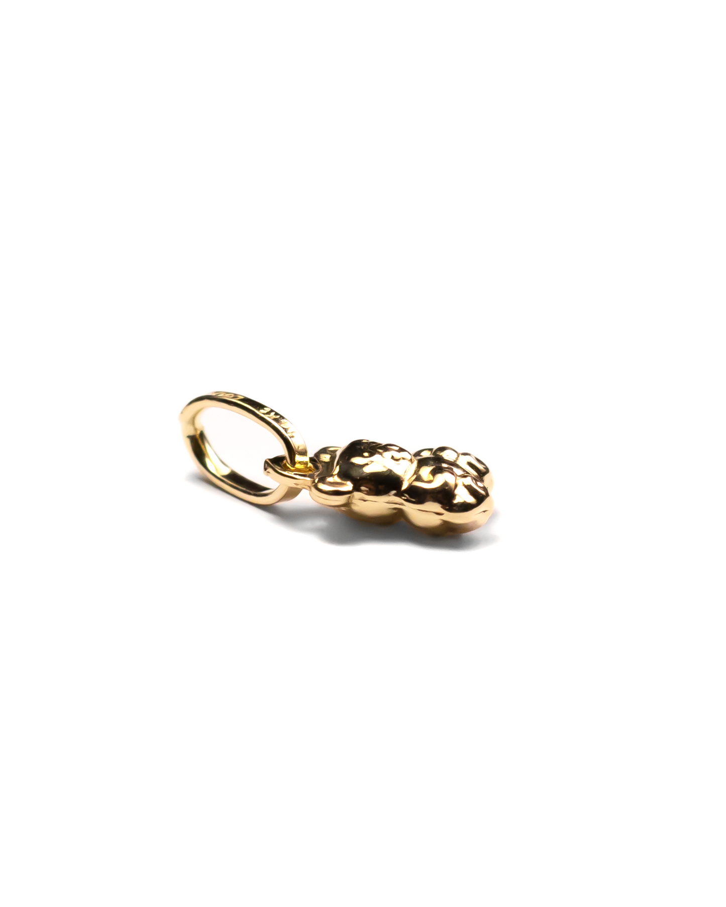 Teddy Bear Pendant - 14K Gold