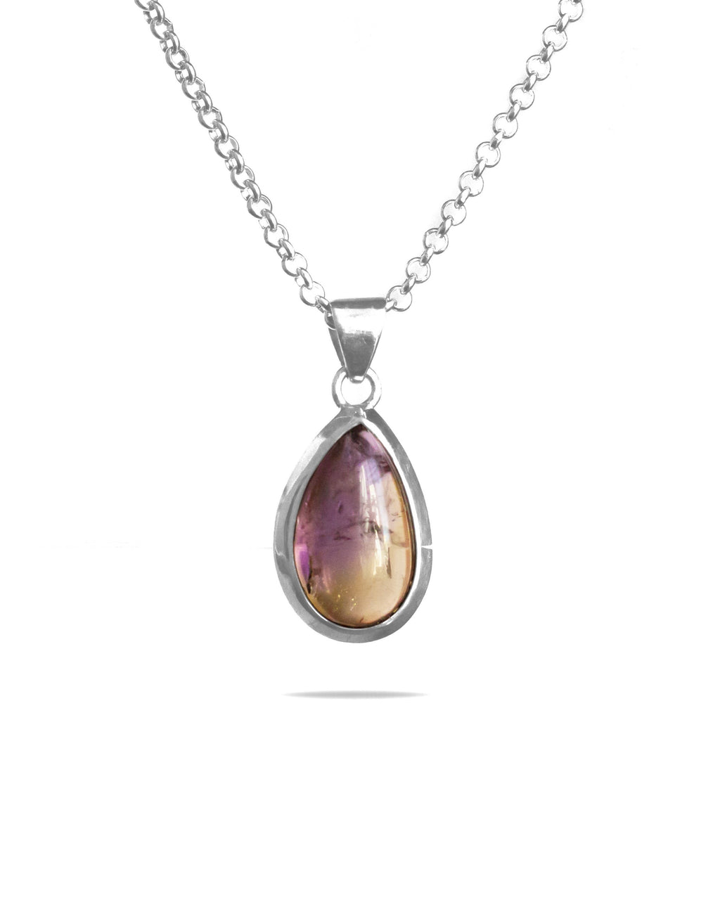 Ametrine Necklace - 925 Silver