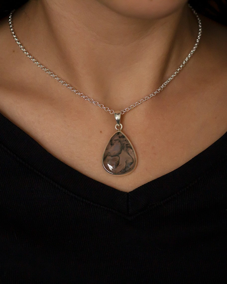 Moss Agate Necklace
