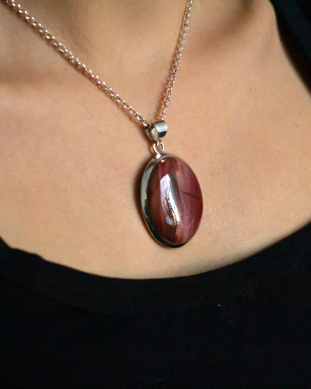 Round Jasper Necklace