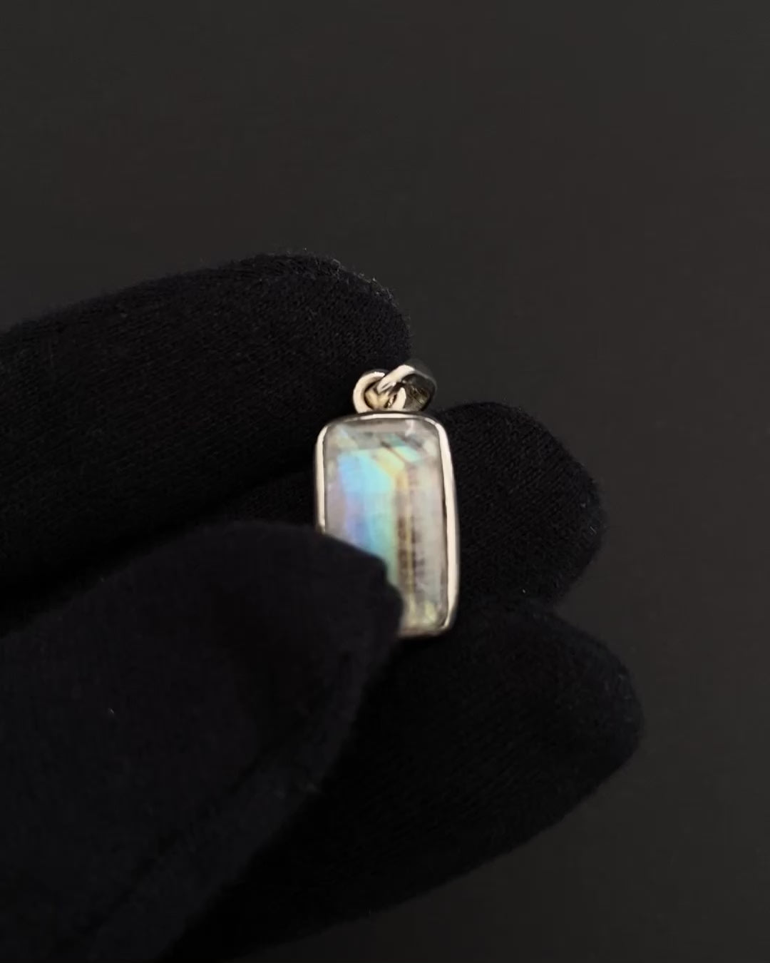 Moonstone Necklace - 925 Silver