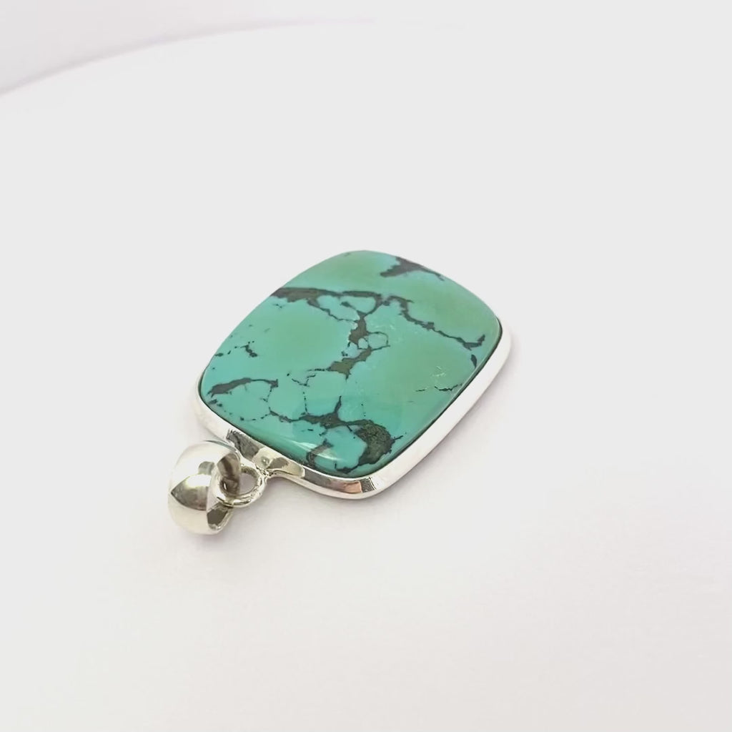 Turquoise Necklace - 925 Silver